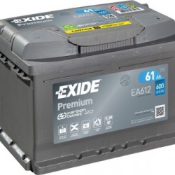 Μπαταρία Exide EA612 Premium 12V 61Ah 600A 242Χ175Χ175