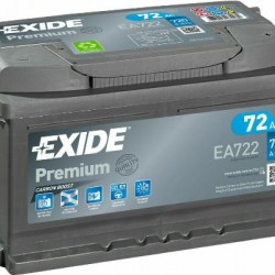 Μπαταρία Exide EA722 Premium 12V 72Ah 720A 278Χ175Χ175