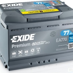Μπαταρία Exide EA770 Premium 12V 77Ah 760A 278Χ175Χ190