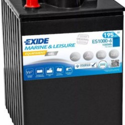 Μπαταρία Marine Exide GEL ES1000-6 195AH 900A 6V 245x190x275