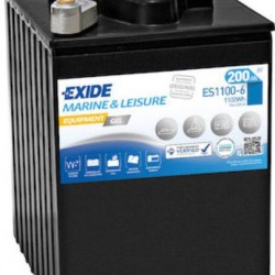 Μπαταρία Marine Exide GEL ES1100-6 200AH 950A 6V 245x190x275