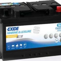 Μπαταρία Marine Exide GEL ES650 56AH 460A 278x175x190