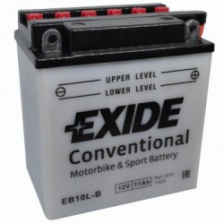 Μπαταρία Μοτοσυκλέτας Exide EB10L-B 11AH 130A 135Χ90Χ145