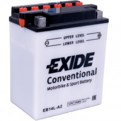 Μπαταρία Μοτοσυκλέτας Exide EB14L-A2 14AH 145A 134Χ89Χ166