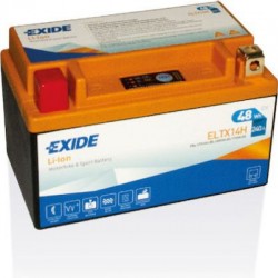 Μπαταρία Λιθίου Exide Li-Ion ELTX14H 48Wh 240A 150X87X93