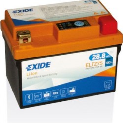Μπαταρία Λιθίου Exide Li-Ion ELTZ7S 28.8Wh 150A 113X70X85
