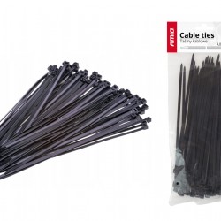 Amio - ΔΕΜΑΤΙΚΑ / ΔΕΤΙΚΑ ΚΑΛΩΔΙΩΝ TIE WRAP 2,5 X 100mm (ΜΑΥΡΟ) - 100 ΤΕΜ.  (02150/AM)
