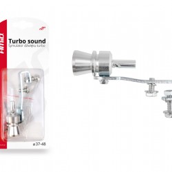 Amio - ΣΦΥΡΙΧΤΡΑ ΕΞΑΤΜΙΣΗΣ ΓΙΑ ΗΧΟ TURBO 37>48mm - 1 ΤΕΜ. (02228/AM)