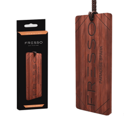 Fresso - Ξύλινο Κρεμαστό Αρωματικό Αυτοκινήτου Paradise Spark - 1 τεμ. (159129/FRE)