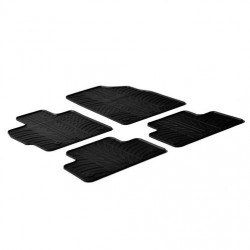 LAMPA - ΠΑΤΑΚΙΑ ΑΥΤΟΚΙΝΗΤΟΥ ΑΠΟ ΛΑΣΤΙΧΟ ΓΙΑ MAZDA CX-5 06/2017+ ΣΕ ΜΑΥΡΟ ΧΡΩΜΑ ME ΚΟΥΜΠΩΜΑΤΑ - 4 ΤΕΜ.