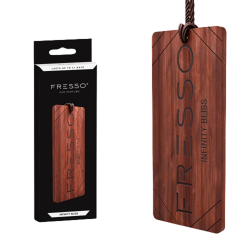 Fresso - Ξύλινο Κρεμαστό Αρωματικό Αυτοκινήτου Infinity Bliss - 1 τεμ. (390464/FRE)