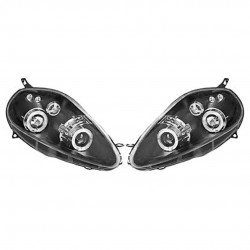 ΦΑΝΑΡΙΑ ΓΙΑ FIAT GRANDE PUNTO 2005-10/2008 ANGELEYES BLACK  ΜΠΡΟΣΤΙΝΑ DIEDERICHS - 2 ΤΕΜ.