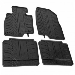 LAMPA - ΠΑΤΑΚΙΑ ΑΥΤΟΚΙΝΗΤΟΥ ΑΠΟ ΛΑΣΤΙΧΟ ΓΙΑ MAZDA 6 4D / WAGON 01/2013+ ΣΕ ΜΑΥΡΟ ΧΡΩΜΑ ME ΚΟΥΜΠΩΜΑΤΑ - 4 ΤΕΜ.