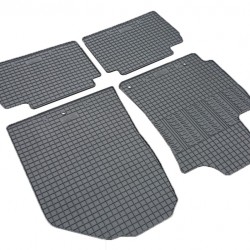 Cik - ΠΑΤΑΚΙΑ ΑΥΤΟΚΙΝΗΤΟΥ ΑΠΟ ΛΑΣΤΙΧΟ ΓΙΑ HYUNDAI ELANTRA 2016-2020 ΣΕ ΜΑΥΡΟ ΧΡΩΜΑ ΜΕ ΚΟΥΜΠΩΜΑΤΑ - 4 ΤΕΜ. (RM.HY.0009/CK)