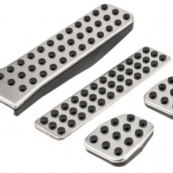 NTY - Σετ Πεντάλ για Χειροκίνητο Κιβώτιο με Τεμπέλη για Mazda 3 / 6 / CX-5 από 2014 με αντιολισθητική επιφάνεια για σταθερό πάτημα και άνεση οδήγησης - 1 Σετ (EZC-MZ-034)