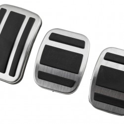 NTY - Σετ Πεντάλ για Χειροκίνητο Κιβώτιο για Peugeot 308 / 4008 / 5008 και Citroen Aircross με αντιολισθητική επιφάνεια για σταθερό πάτημα και καλύτερο έλεγχο - 1 Σετ (EZC-PE-114)