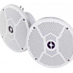 HASDA ΗΧΕΙΑ ΑΔΙΑΒΡΟΧΑ 2 ΔΡΟΜΩΝ HW-060 (ΣΤΡΟΓΓΥΛΑ/ΛΕΥΚΑ) - 2  ΤΕΜ.