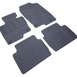 Cik - ΠΑΤΑΚΙΑ ΑΥΤΟΚΙΝΗΤΟΥ ΑΠΟ ΛΑΣΤΙΧΟ ΓΙΑ MAZDA CX5 2017+ ΣΕ ΜΑΥΡΟ ΧΡΩΜΑ ΜΕ ΚΟΥΜΠΩΜΑΤΑ - 4 ΤΕΜ. (RM.MA.0003/CK)