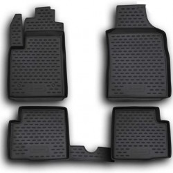 ΠΑΤΑΚΙΑ ΣΕ ΣΚΑΦΗ TPE ΛΑΣΤΙΧΟ ΓΙΑ FIAT 500 2007-2015  ΣΕ ΜΑΥΡΟ ΧΡΩΜΑ NOVLINE - 4 ΤΕΜ.