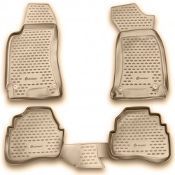 ΠΑΤΑΚΙΑ ΣΕ ΣΚΑΦΗ TPE ΛΑΣΤΙΧΟ ΓΙΑ VW PASSAT Β5 1996-2005  ΣΕ ΜΠΕΖ ΧΡΩΜΑ NOVLINE - 4 ΤΕΜ.