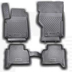 ΠΑΤΑΚΙΑ ΣΕ ΣΚΑΦΗ TPE ΛΑΣΤΙΧΟ ΓΙΑ VW AMAROK 2010+  ΣΕ ΜΑΥΡΑ ΧΡΩΜΑ NOVLINE - 4 ΤΕΜ.