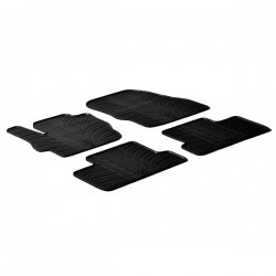 LAMPA - ΠΑΤΑΚΙΑ ΑΥΤΟΚΙΝΗΤΟΥ ΑΠΟ ΛΑΣΤΙΧΟ ΓΙΑ MAZDA 3 4D 11/2010-09/2013 / MAZDA 3 5D 04/2009-13/2012 ΣΕ ΜΑΥΡΟ ΧΡΩΜΑ ME ΚΟΥΜΠΩΜΑΤΑ - 4 ΤΕΜ.