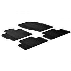 LAMPA - ΠΑΤΑΚΙΑ ΑΥΤΟΚΙΝΗΤΟΥ ΑΠΟ ΛΑΣΤΙΧΟ ΓΙΑ MAZDA CX-7 06/2007-12/2013 ΣΕ ΜΑΥΡΟ ΧΡΩΜΑ ME ΚΟΥΜΠΩΜΑΤΑ - 4 ΤΕΜ.