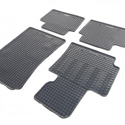 Cik - ΠΑΤΑΚΙΑ ΑΥΤΟΚΙΝΗΤΟΥ ΑΠΟ ΛΑΣΤΙΧΟ ΓΙΑ KIA SOUL 2013-2019 ΣΕ ΜΑΥΡΟ ΧΡΩΜΑ ΜΕ ΚΟΥΜΠΩΜΑΤΑ - 4 ΤΕΜ. (RM.KI.0006/CK)