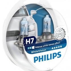 Λαμπες αυτοκινητου Philips H7 White Vision 12V 55W 3700K 60% Περισσoτερο Φως +2 W5W  - Αγορά ΕΔΩ εώς 6 άτοκες δόσεις