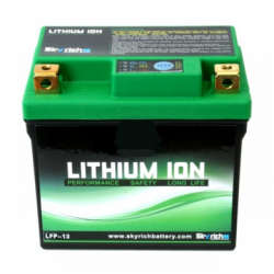 Μπαταρια Μοτοσυκλετας λιθιου SKYRICH LFP-13 (START-STOP) 12v 4,5Ah 270A 113X69X105
