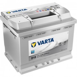 Μπαταρια Αυτοκινητου Varta D15 silver dynamic 63AH 610Α 242x175x190